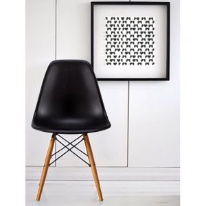 Black Eames Replica Chair